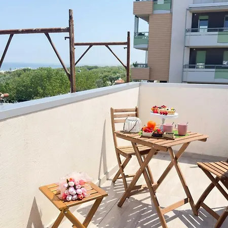 Lägenhet Rooftop Blu Infinito By Ca-sa Check Chioggia